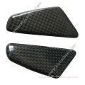 Carbon fiber mirror blockoff plates for Ducati panigale 1199